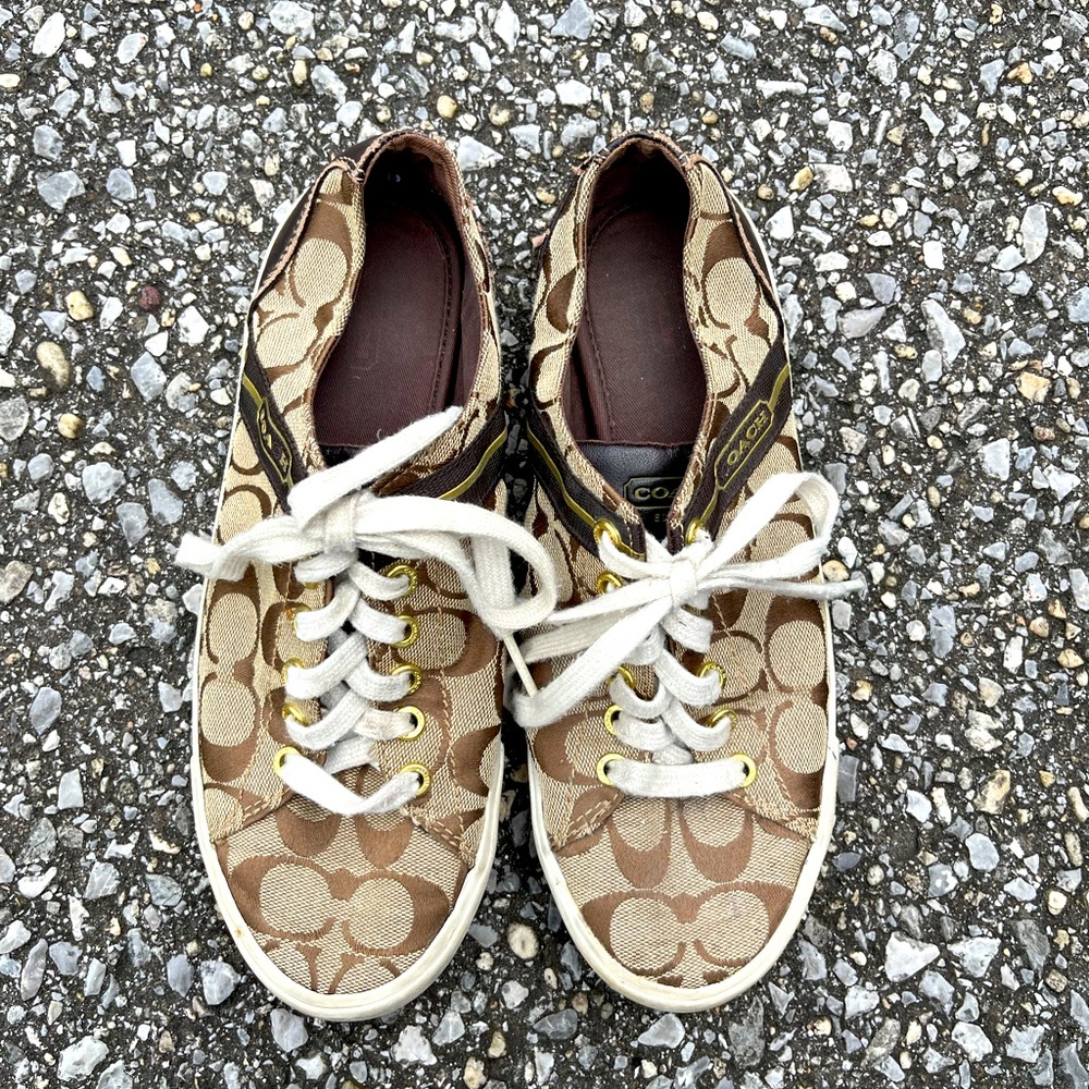 Coach tennis shoes